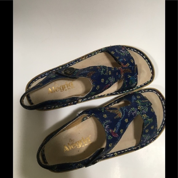 Alegria KEN-158 Kendra Leather T-Strap Sandals - Picture 12 of 16